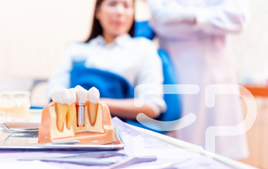 Restore your smile with dental implants.